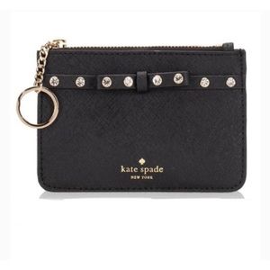 NWT Kate spade Laurel Way jeweled Bitsy in black